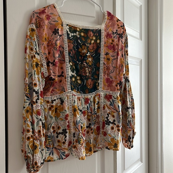 Maeve by Anthropologie Nikki Floral Blouse - Picture 5 of 5